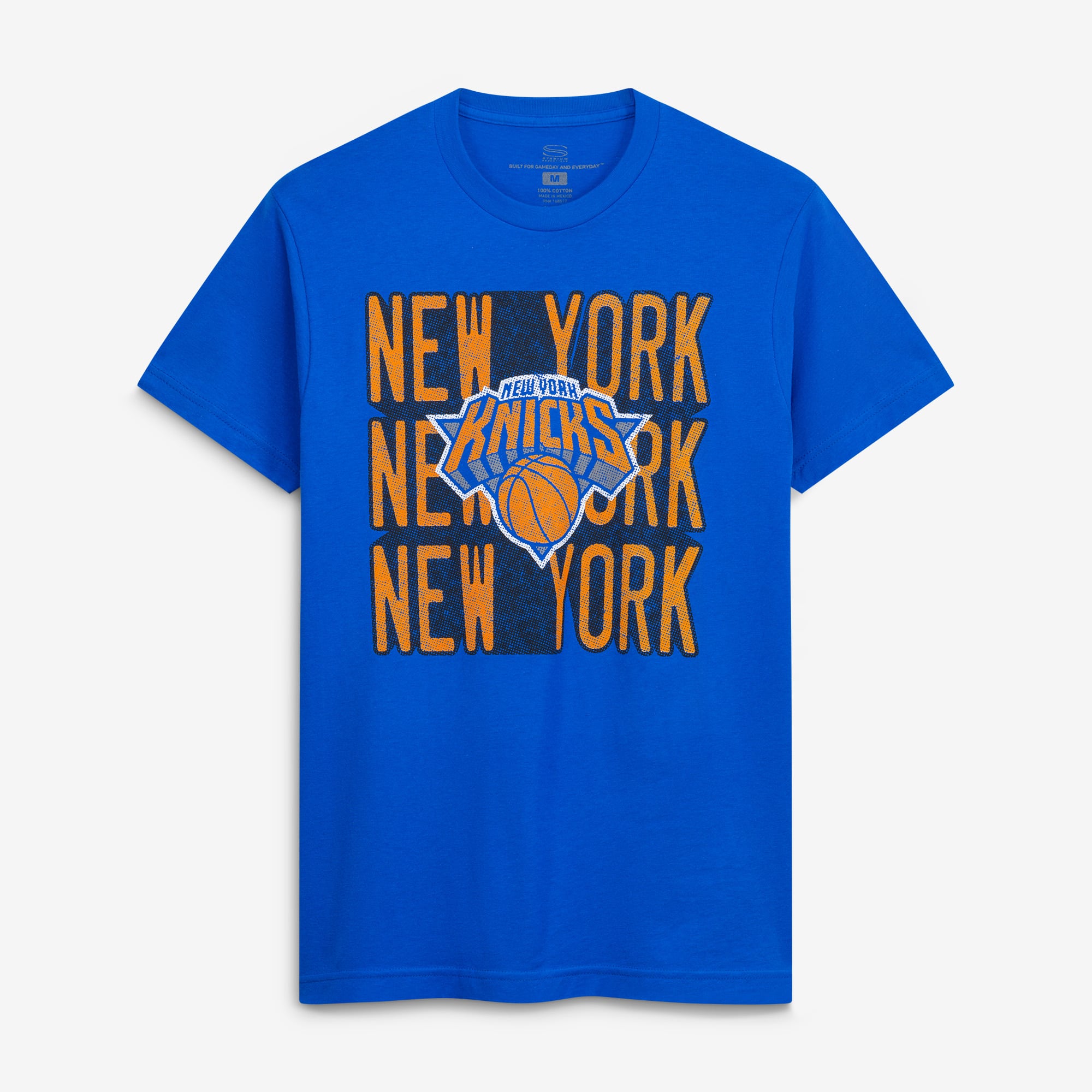 T-shirt unisexe Stadium Essentials Royal New York Knicks Step Up